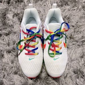 White rainbow Nike AirMax 360